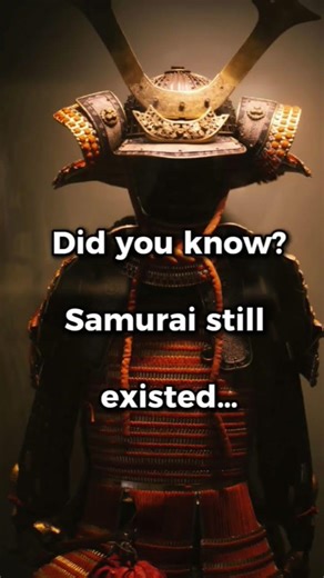 Samurai & fax machines existed at the same time 🤯 #facts #history