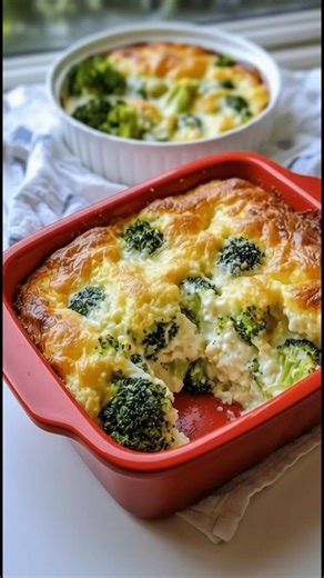 Low-Calorie Broccoli and Cauliflower Cottage Cheese Bake A lighter, protein-packed veggie casserole made with broccoli, cauliflower, cottage cheese, eggs, and cheese—baked until golden and sliceable, with simple seasonings that keep it comforting but lower in calories. ​ Ingredients Veggies 3 cups broccoli florets (fresh or frozen) ​ 3 cups cauliflower florets (fresh or frozen) ​ Creamy base (low-calorie friendly) 1 cup low-fat cottage cheese, blended until smooth ​ 3 large eggs ​ Cheese 1 cup s