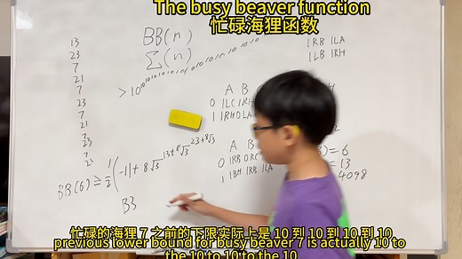The busy beaver function 忙碌海狸函数