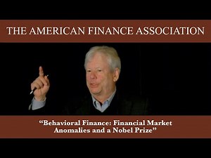 Behavioral Finance: Financial Market Anomalies and a Nobel Prize