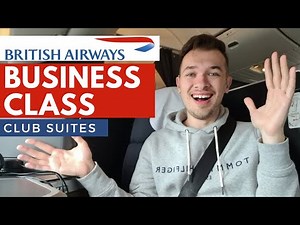 British Airways BUSINESS CLASS Club Suite from London to New York