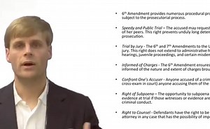 6th Amendment Rights in Criminal Law