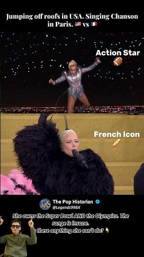 Super Bowl vs Olympics: Lady Gaga’s Insane Range 🇺🇸🇫🇷