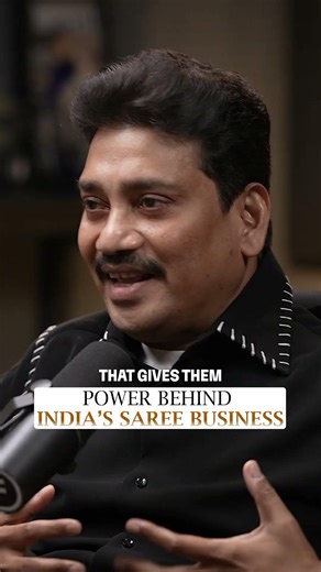 Why Saree Business Is Bigger | Nagakanaka Durga Prasad Chalavadi - Raj Shamani #shorts
