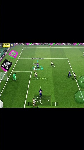Skill Goal 🤫 #efootball #pes #footballskills ⚽ #fifa #pess #footballtricks #football #soccerskills