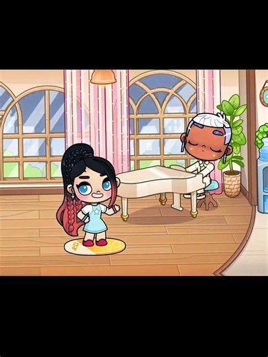 🎤💃 Avatar Girl Singing and Dancing ✨ #shorts