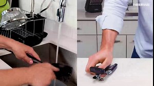 Farberware Soft Grip Serrated Utility Knife, 5.5-Inch, Green