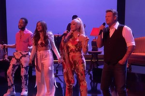 Behind the Scenes: John Legend, Blake Shelton, & Gwen Stefani Rock ‘The Voice’ Singing Camila Cabello’s ‘Havana’ [Video]