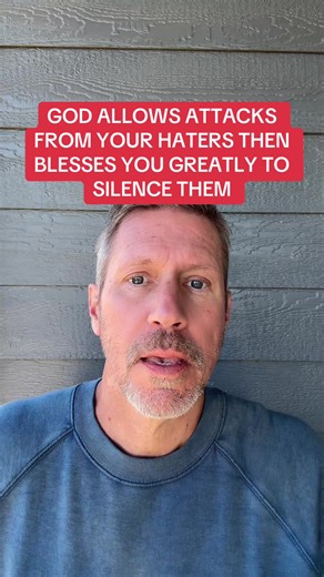 GOD ALLOWS ATTACKS FROM YOUR HATERS THEN BLESSES YOU GREATLY TO SILENCE THEM #attacks #haters #silence #restoredtofreedom #freedomfromsoulwoundsanddemons
