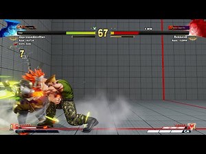 Street Fighter V Online Matches with Guile 8-22-21
