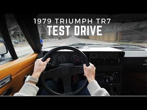 1979 Triumph TR7 Convertible Test Drive