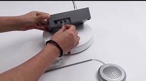 E340 Window Speaker,Window Intercom Dual-Way Voice,Window Speaker Intercom System for Business,Bank,Ticket Window