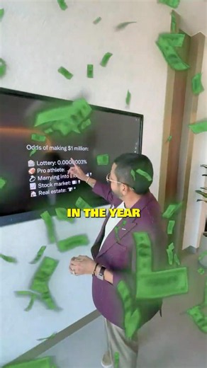 Here are the odds of making $1 million in 2026. 💰 The numbers might surprise you.