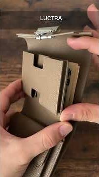 存在感のあるラグジュアリーな佇まい！質感の高いハイクオリティな革財布