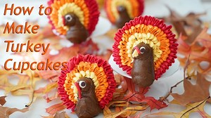 7.2K views · 215 reactions | My moist, fluffy and rich chocolate turkey cupakes are the perfect dessert for a fall get together! | Preppy Kitchen | Facebook