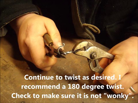 Beginner Blacksmith Projects: Forging a Hook - Horseshoe Nail Crafts