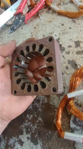 16 slot 22mm table fan winding data #tablefan #tablefanrepair #sorts #shortvideo