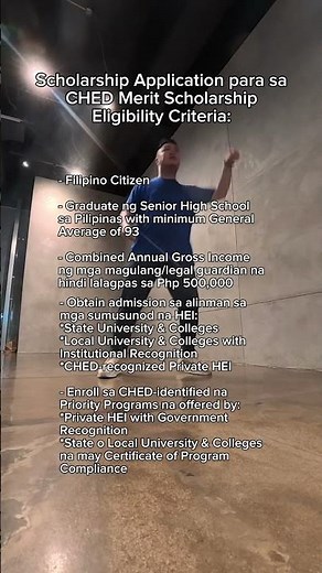 Sino ang pwedeng mag-Apply para sa CHED Merit Scholarship?