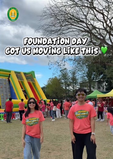 💃🕺 Tamaraw moves only! 💚💛 Foundation Day hits different when the whole campus is vibing 🔥 Who danced it better? 👀✨ #FEUDiliman #fyp #FoundationDay #YourHomeFromKinderToCollege