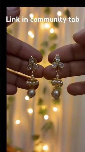 Best Pearl Earrings for Daily Wear | Swarovski Style Under Budget| Meesho jwellery finds|