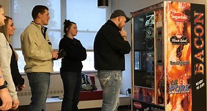 Ohio Pork Council Brings Bacon Vending Machine To Ohio Stadium
