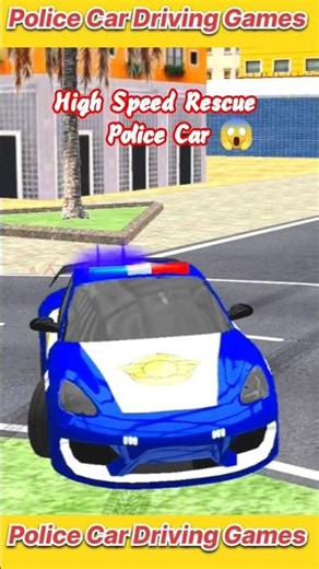 High Speed Cop Chase Challenge 🚨🔥 | Real Police Simulator Gameplay #shorts #ytshorts #games #cargame