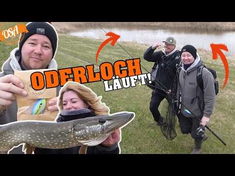 Catch fish with handmade lures at the Oderloch! Mission: Predator fishing on the Oder