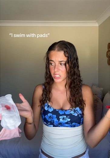 We don’t wanna see it pookies sorry x #periodbikini #mysecretswim #periodswimwear