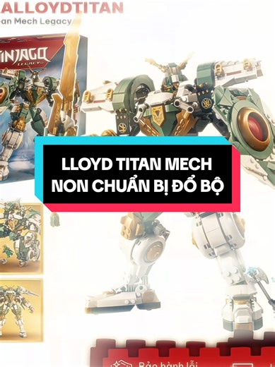 Lloyd Titan Mech Non chuẩn bị đổ bộ vào tháng 4