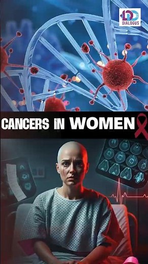 Health | Cancer | What are the most common types of cancer found in women? #cancer #breastcancer