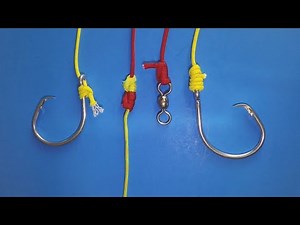 Best Beginner Fishing Knot, How To Tie The Uni Knot Hooks, Leader To Braid And For Swivels