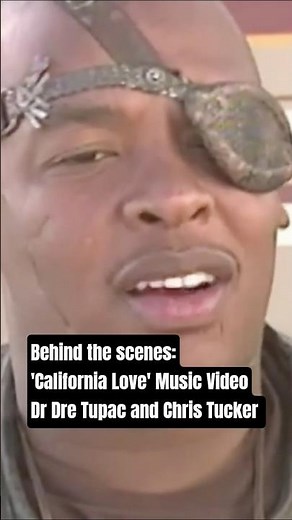 Dr Dre & Tupac Filming California Love (1995)