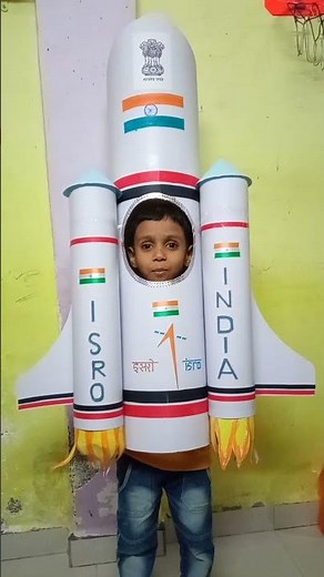 fancy dress competition l How to make rocket costume kids?