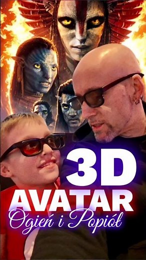 Pierwszy raz Avatar fire and ash w 3D brillach #unforgettable #cinema