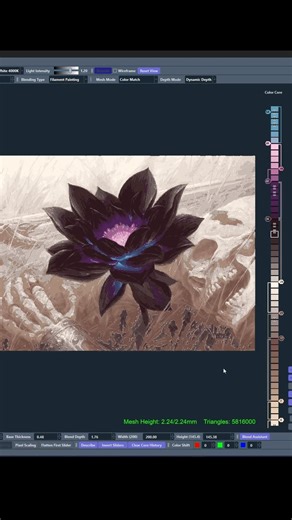 How to make your HueForge projects more thick and durable 🔨 #3dprinting #hueforge