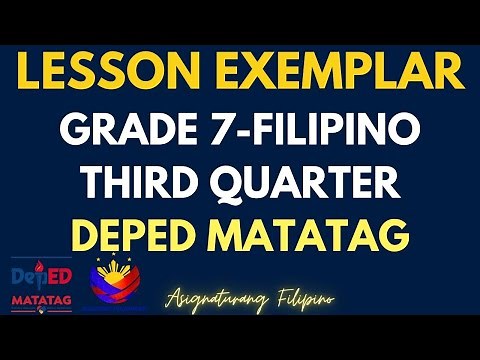 LESSON EXEMPLAR | FILIPINO 7 MATATAG CURRICULUM | THIRD QUARTER