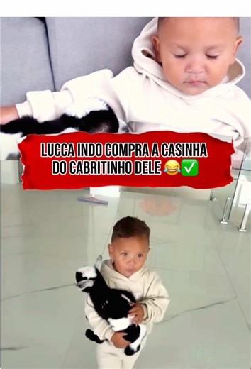 Lucca e seu Cabritinho: Momentos Divertidos e Amorosos