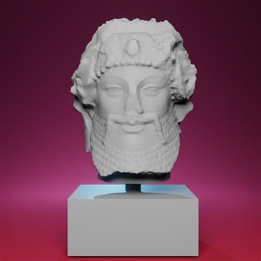 3D Printed Head of Priapus Statue - Inspired by Centrale Montemartini in Rome - Etsy