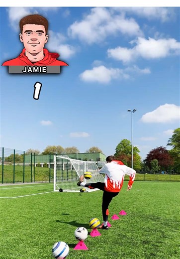 0% Angle Curveball Football Challenge