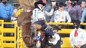 Tonight's NFR @ 3:45 interview is with first-time WNFR bareback riding qualifier, Cole Reiner. On Wednesday night he won the bareback riding round AND took Rookie of the Year. | Las Vegas Review-Journal | Facebook