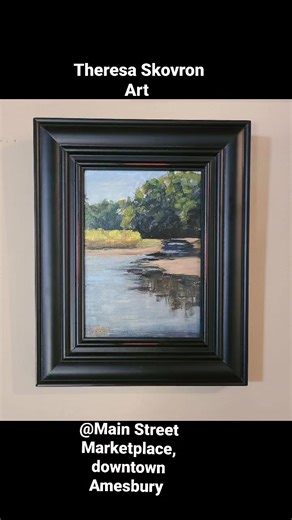 Come jingle your way over to Main Street Marketplace, downtown Amesbury for some holiday shopping 🎁🛍️ #mainstreetmarketplaceamesbury #contemporaryart #originalart #vintagefinds #localartists #theresaskovronart #SupportSmallBusiness #holidayshopping | Theresa Skovron