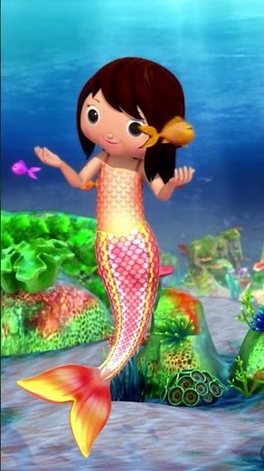 Everyone Can Be MERMAID 🧜‍♀️🌟🏊‍♀️ #littleangel #summer #shorts #LBB