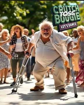 Grandpa’s Crutch Toss Sparks Dancequake!