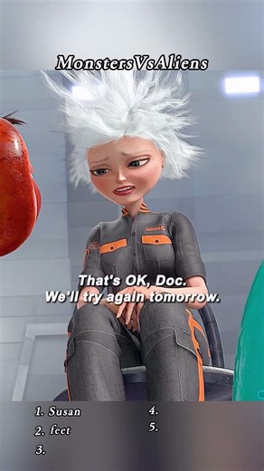 The Fastest Backfire in Monster History 😂 #MonstersVsAliens #Shorts