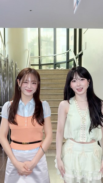 Heavy Serenade with #SEJEONG #IOI 😴₊⁎🧡 #NMIXX #HAEWON #HeavySerenade