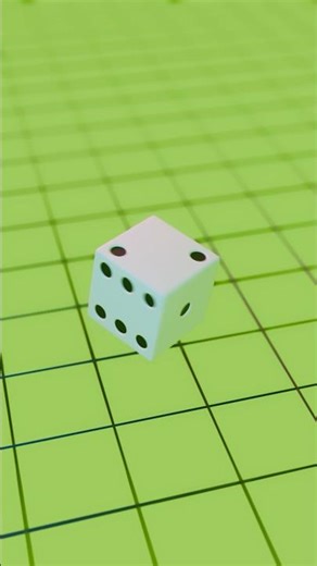 Cyclic rotation of the cube. 3D animation