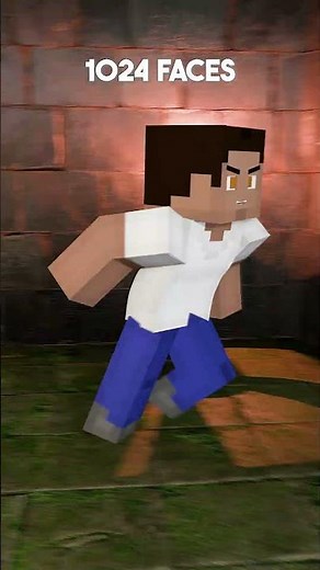 Steve VS 16000 Faces Walls in Realistic Minecraft⚡⚡⚡