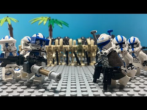 Republic Defense - The 501st Part 1 - A Lego Star Wars Stop Motion