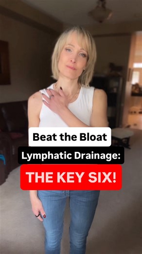 The Key Six Lymphatic Drainage spots to beat the bleat!🔥 Drop SKIN for my preferred anti-aging products. or visit: http://myfaveoils.com/antiaging 🎉🎉 #lymphaticmassage #lymphaticdrainage #lymphaticdrainagemassage #antiaging #antiagingtips #menopause #bloating | Staci Hall