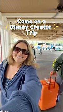 behind the scenes of a creator trip with Walt Disney World! ✨👑🐭🏰